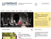 Tablet Screenshot of daedalusnyc.com